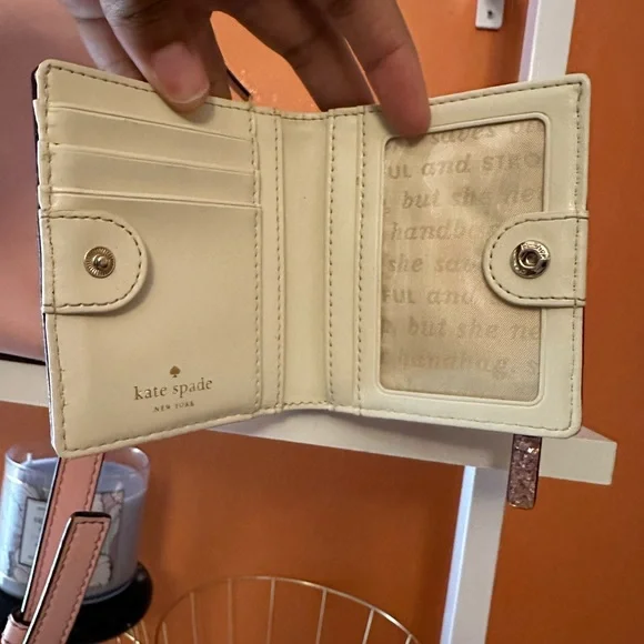 KATE SPADE Cedar Street Bag w/Glitter Bug Stacey Wallet Bundle (EUC) - Picture 13 of 15